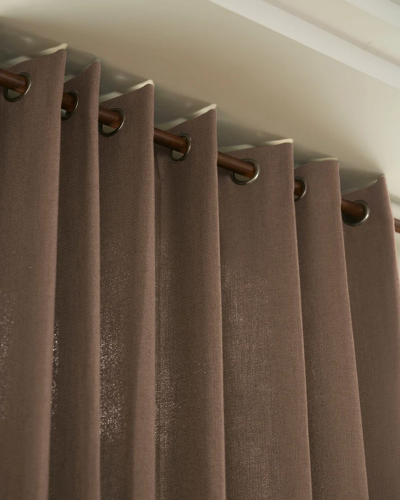 Iris Textured Custom Curtain