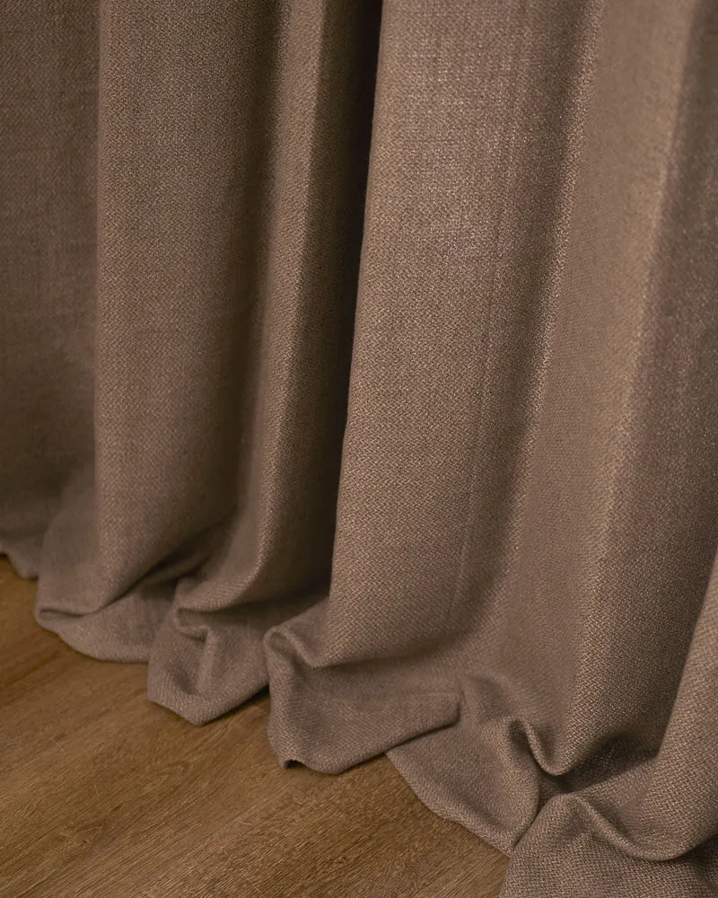 Iris Textured Custom Curtain