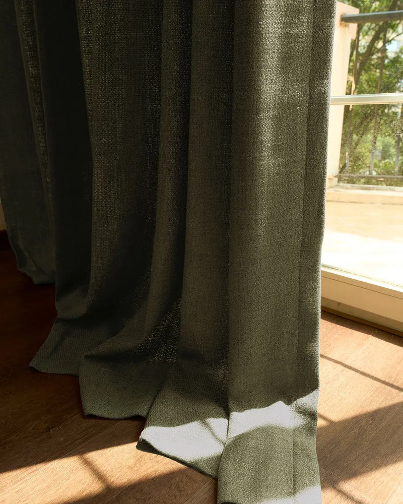 Iris Textured Custom Curtain