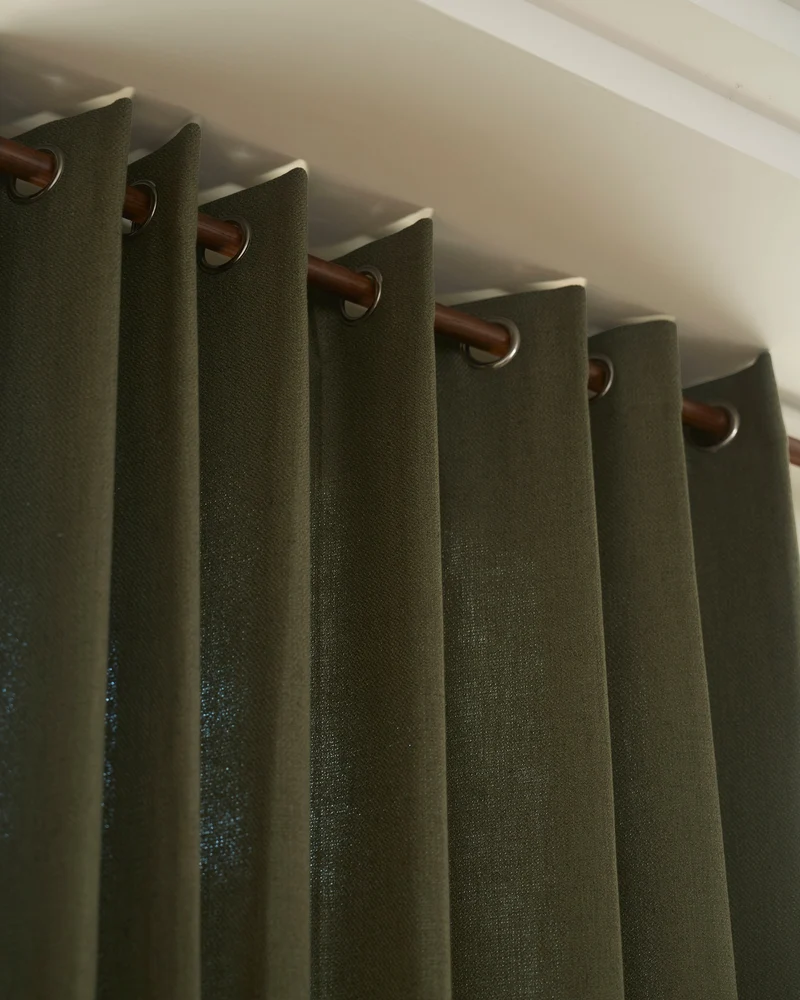 Iris Textured Custom Curtain