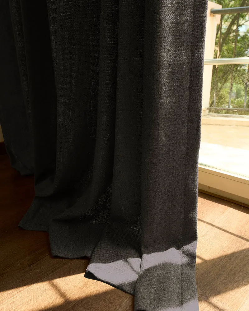 Iris Textured Custom Curtain