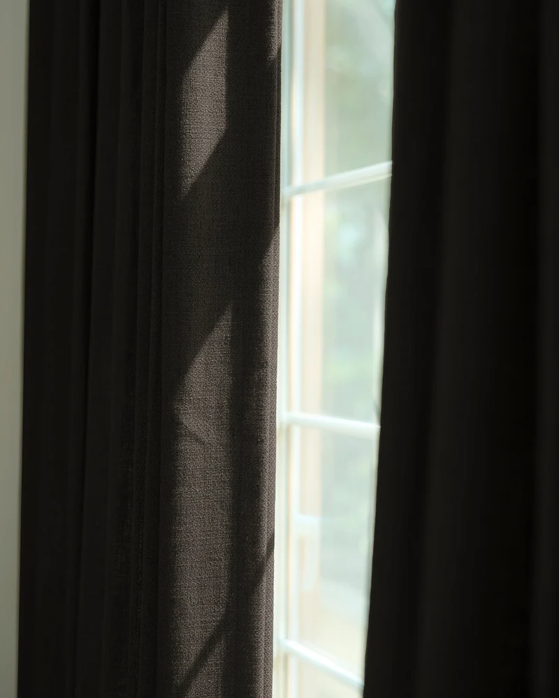 Iris Textured Custom Curtain