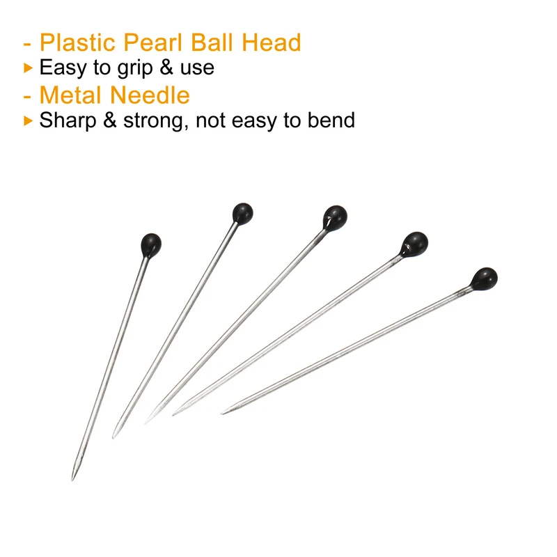 Sewing Pins, Corsage Decorative Quilting Straight Pin for Sewing DIY Decorations