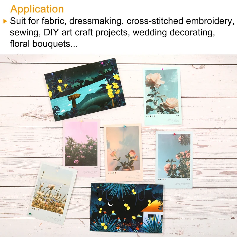 Sewing Pins Decorative Corsage Straight Pin for Sewing Crafts Supplies
