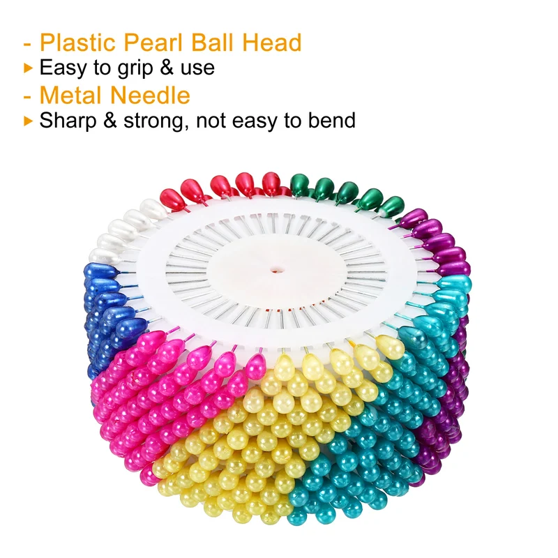 Sewing Pins, Decorative Corsage Straight Pin for Sewing Crafts Supplies