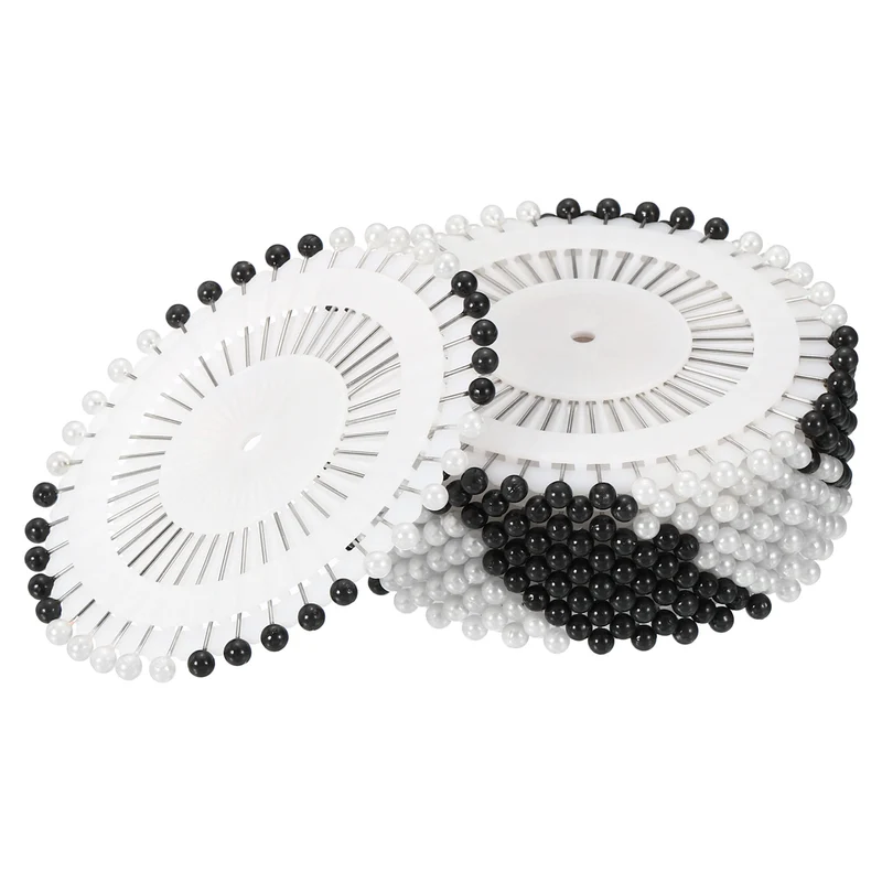 Pearl Head Sewing Pin Straight Corsage Decorative Round Pin for Sewing Dressmaking Supplies
