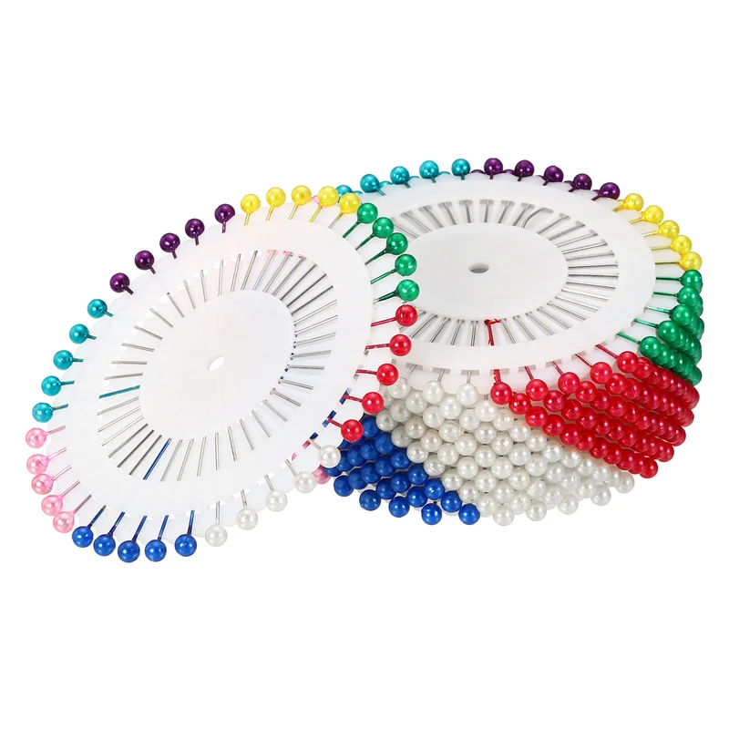 Pearl Head Sewing Pins Straight Corsage Decorative Round Pin for Sewing Dressmaking Supplies