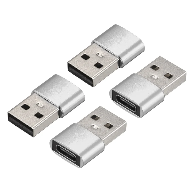 USB C Female to USB Male Adapter, Type C to USB Converter Adapter for Phone, Tablet, Computer