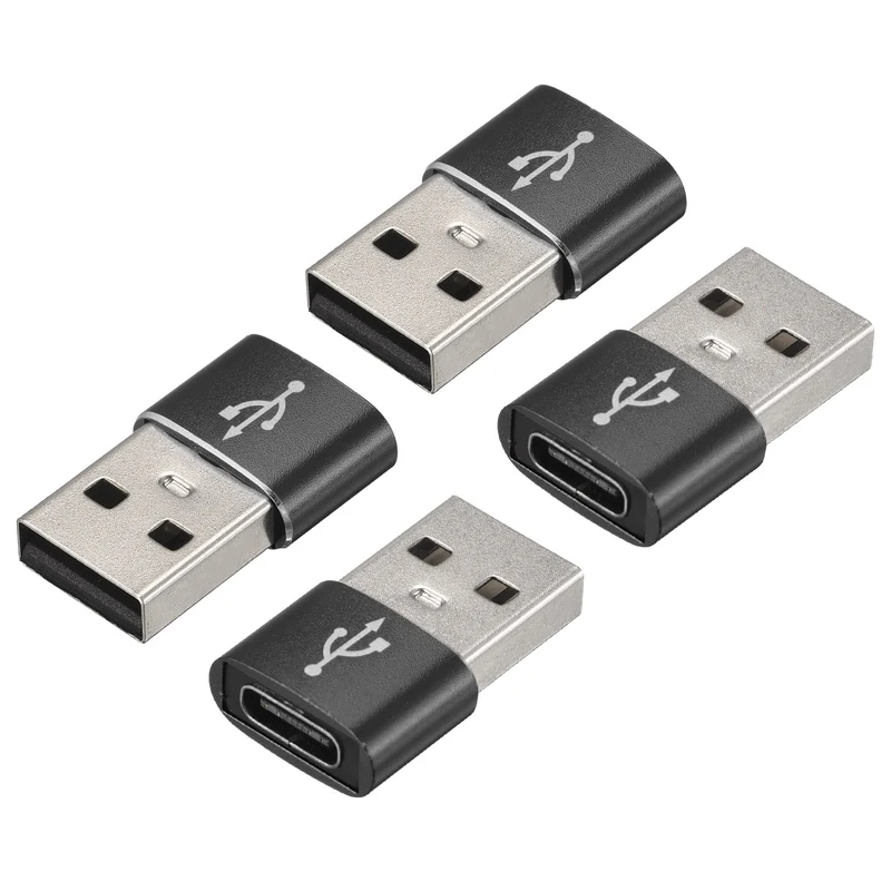 USB C Female to USB Male Adapter, Type C to USB Converter Adapter for Phone, Tablet, Computer