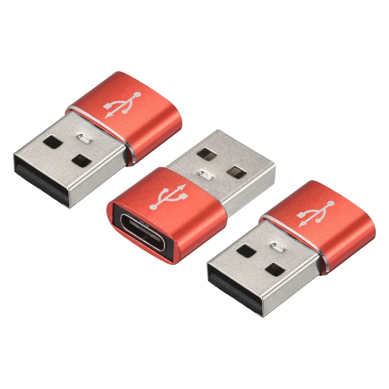 USB C Female to USB Male Adapter, Type C to USB Converter Adapter for Phone, Tablet, Computer