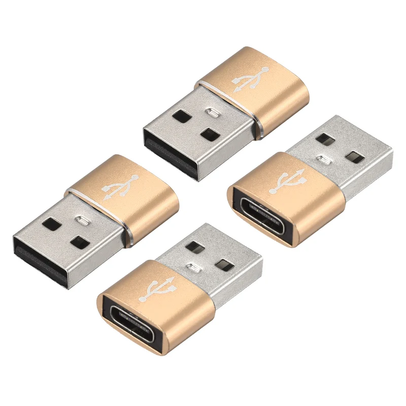 USB C Female to USB Male Adapter, Type C to USB Converter Adapter for Phone, Tablet, Computer