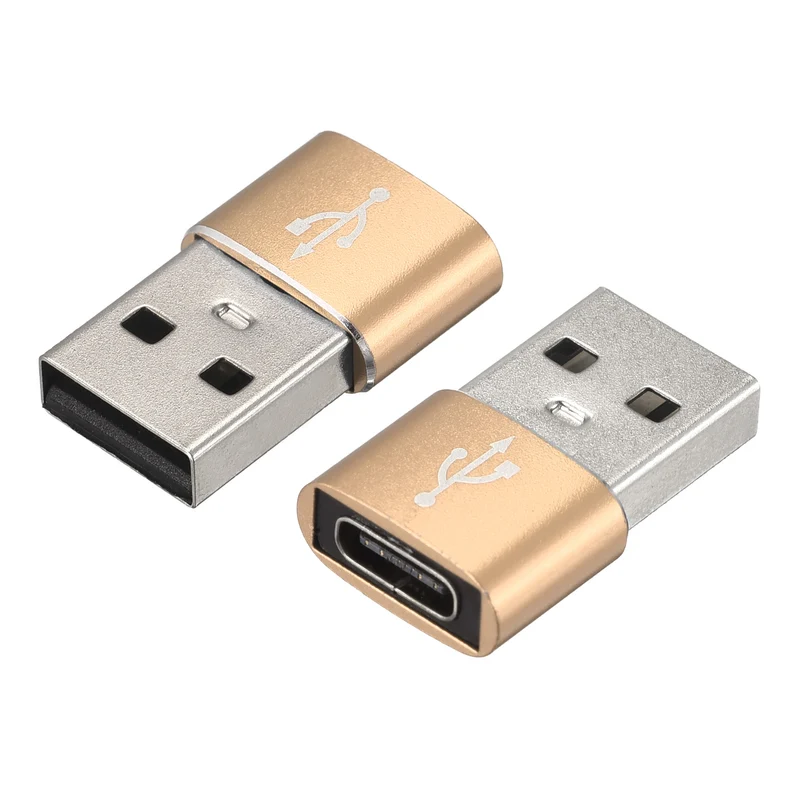 USB C Female to USB Male Adapter, Type C to USB Converter Adapter for Phone, Tablet, Computer