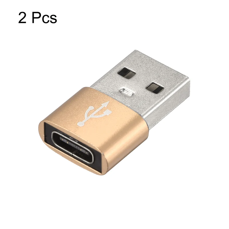 USB C Female to USB Male Adapter, Type C to USB Converter Adapter for Phone, Tablet, Computer