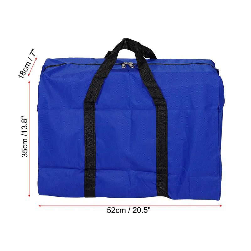 Storage Tote with Zippers, Capacity Foldable Heavy Moving Tote Bags for Bedding Clothes