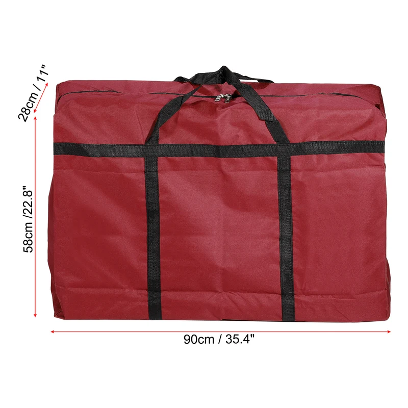 Storage Tote with Zipper Capacity Foldable Heavy Moving Tote Bags for Bedding Clothes