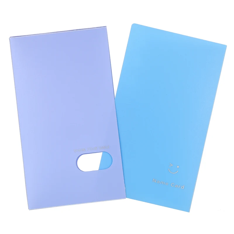 Business Card Holder, Plastic Cards Binder Card Photocard Organizer for Cards Storage