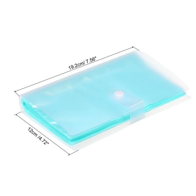 Business Card Holder, Plastic Portable Cards Binder Book Name Cards Organizers