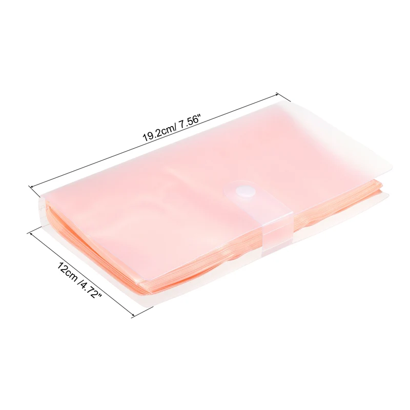 Business Card Holder, Plastic Portable Cards Binder Book Name Cards Organizers