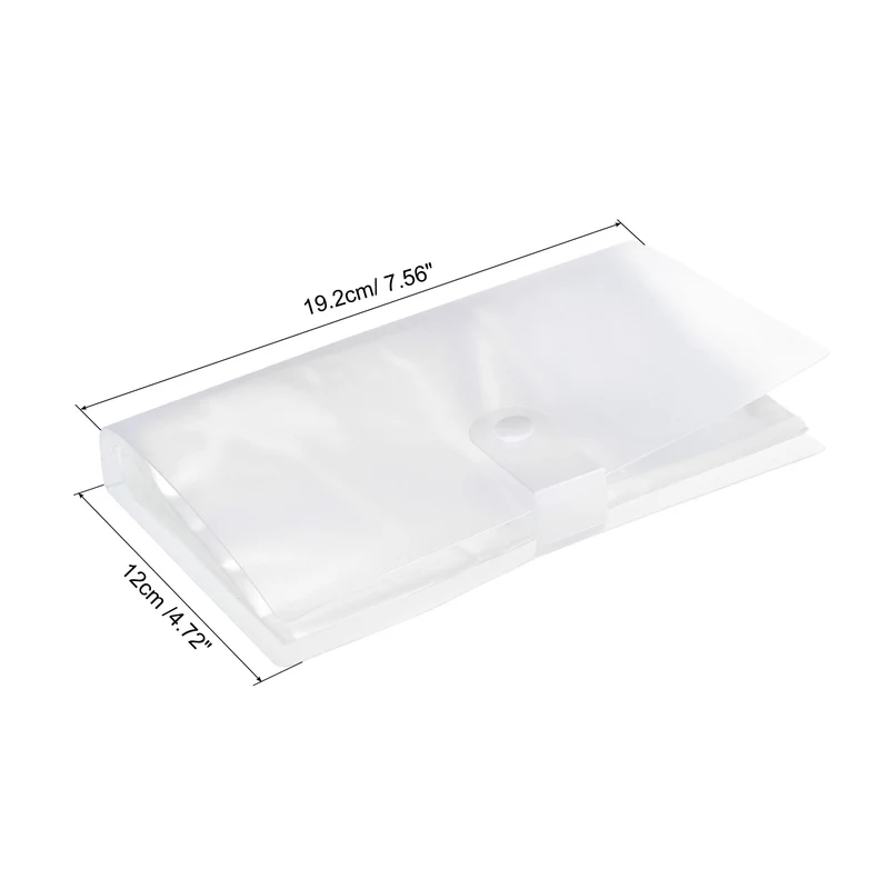 Business Card Holder, Plastic Portable Cards Binder Book Name Cards Organizers