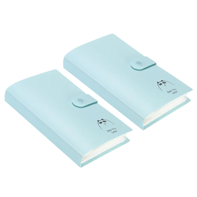 Business Card Holder, Plastic Cards Binder Book Name Cards Organizer