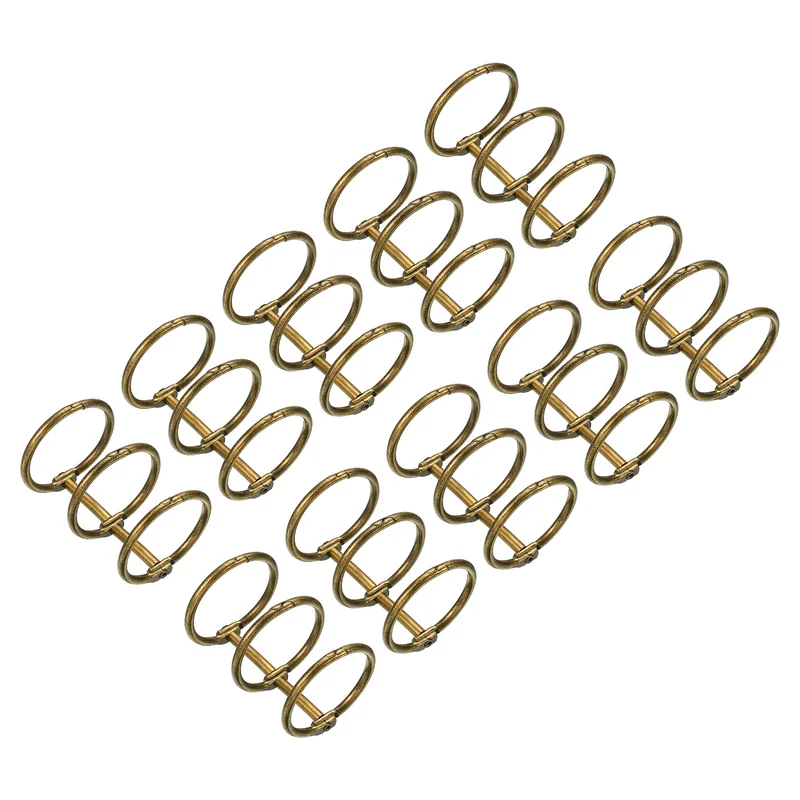 Binder Ring, Detachable Metal Book Rings Office Loose Leaf Ring Circle for Desk Calendar Photo Album