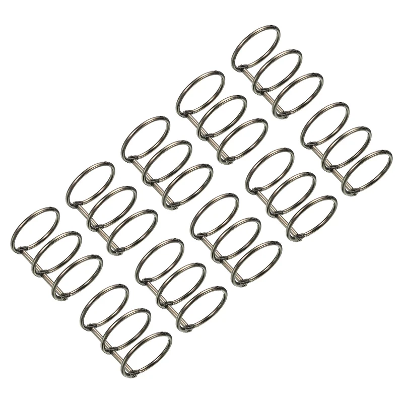 Binder Ring, Detachable Metal Book Rings Office Loose Leaf Ring Circle for Desk Calendar Photo Album