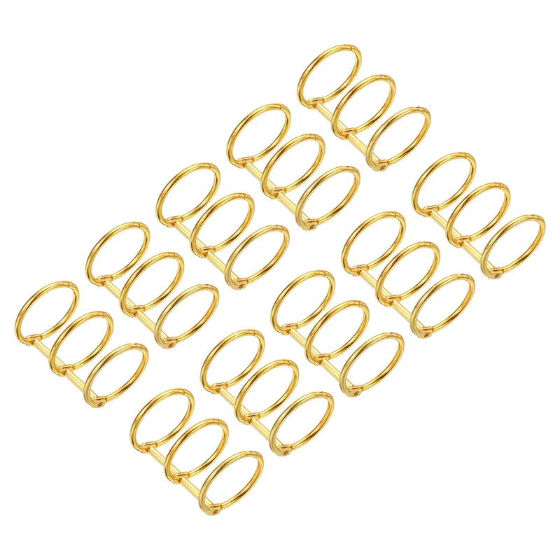 Binder Ring, Detachable Metal Book Rings Office Loose Leaf Ring Circle for Desk Calendar Photo Album