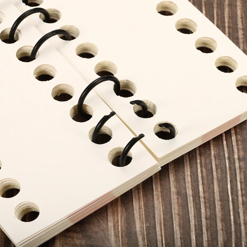 Binder Ring, Detachable Metal Book Rings Office Loose Leaf Ring Circle for Desk Calendar Photo Album