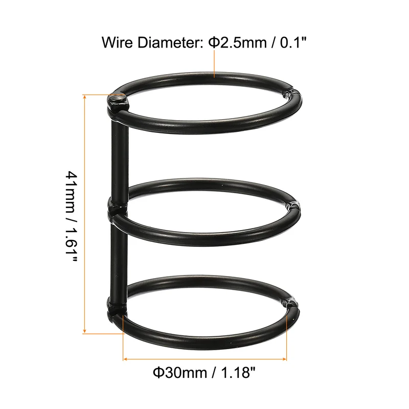 Binder Ring, Detachable Metal Book Rings Office Loose Leaf Ring Circle for Desk Calendar Photo Album