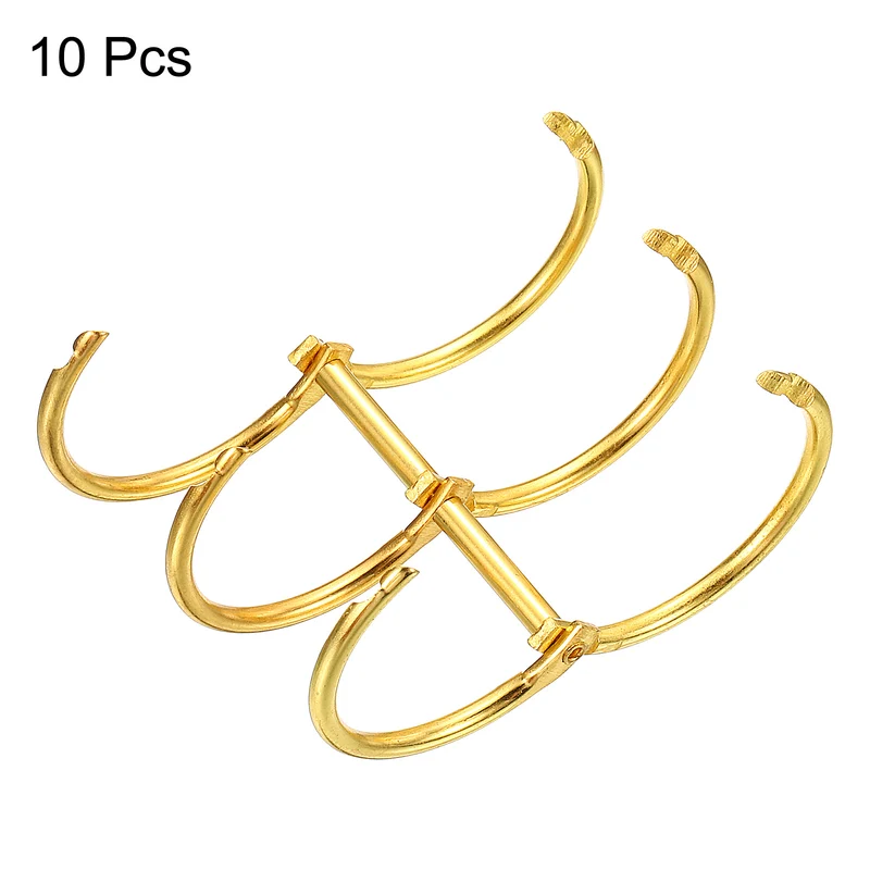 Binder Ring, Detachable Metal Book Rings Office Loose Leaf Ring Circle for Desk Calendar Photo Album