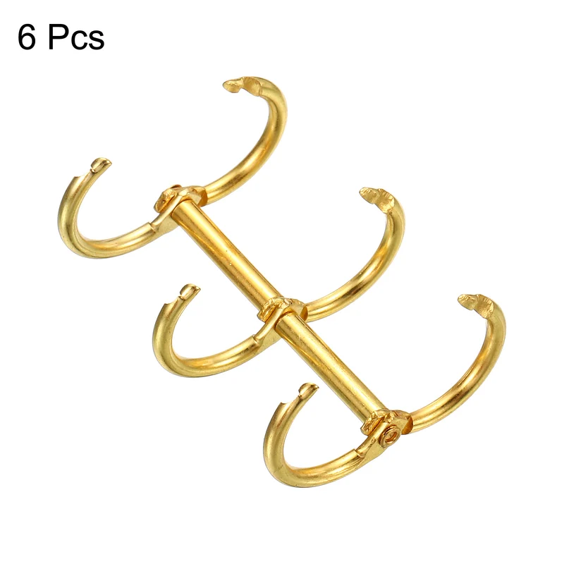 Binder Rings Detachable Metal Book Rings Office Loose Leaf Ring Circle for Desk Calendar Photo Album
