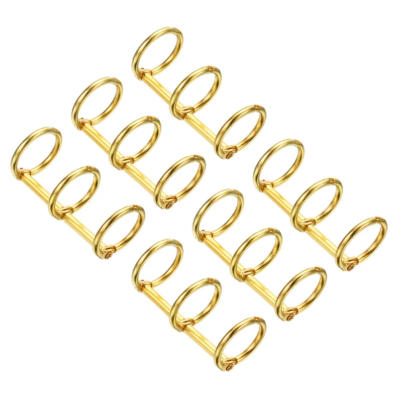 Binder Rings Detachable Metal Book Rings Office Loose Leaf Ring Circle for Desk Calendar Photo Album