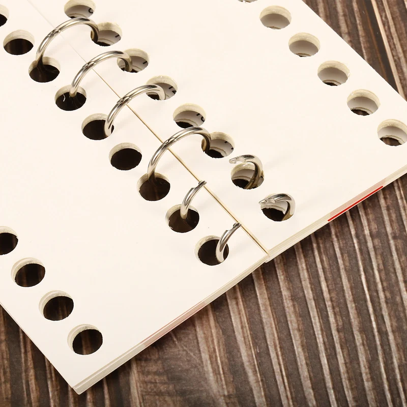 Binder Rings Detachable Metal Book Rings Office Loose Leaf Ring Circle for Desk Calendar Photo Album