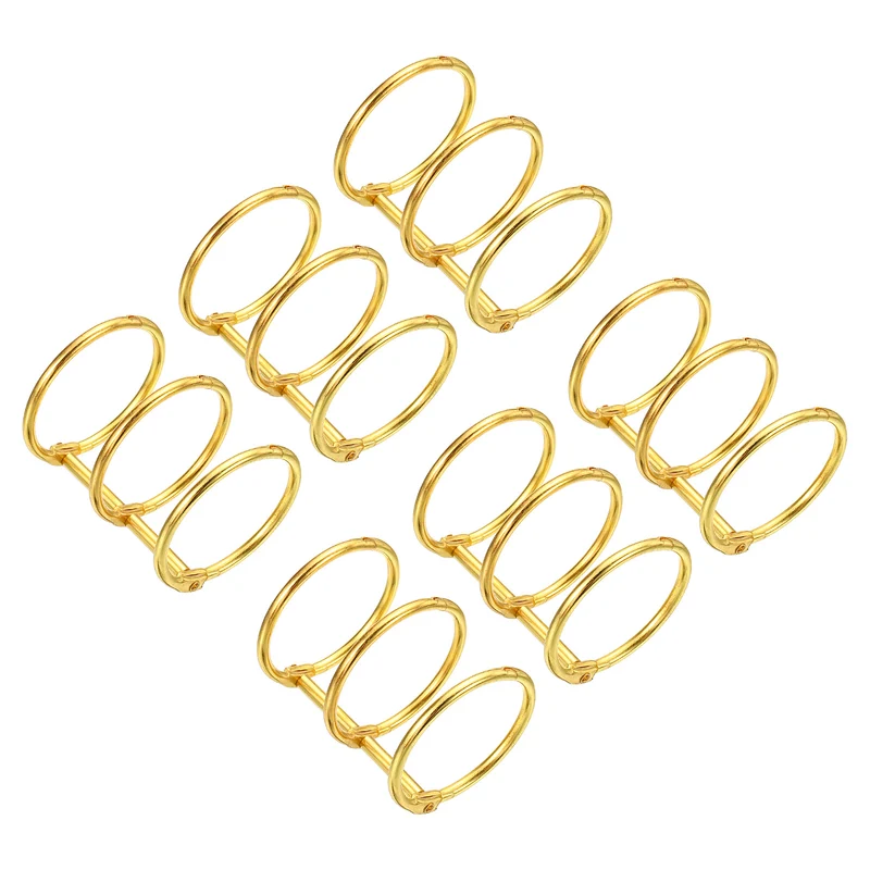 Binder Rings Detachable Metal Book Rings Office Loose Leaf Ring Circle for Desk Calendar Photo Album
