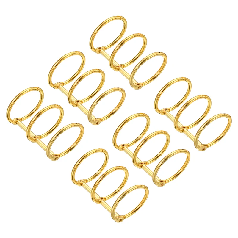 Binder Rings Detachable Metal Book Rings Office Loose Leaf Ring Circle for Desk Calendar Photo Album