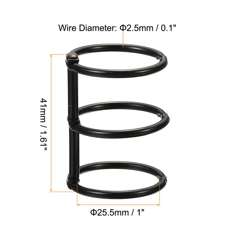 Binder Rings Detachable Metal Book Rings Office Loose Leaf Ring Circle for Desk Calendar Photo Album