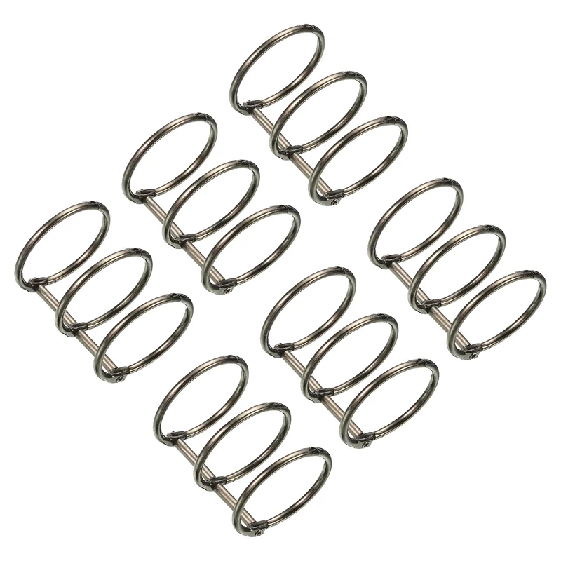 Binder Rings Detachable Metal Book Rings Office Loose Leaf Ring Circle for Desk Calendar Photo Album