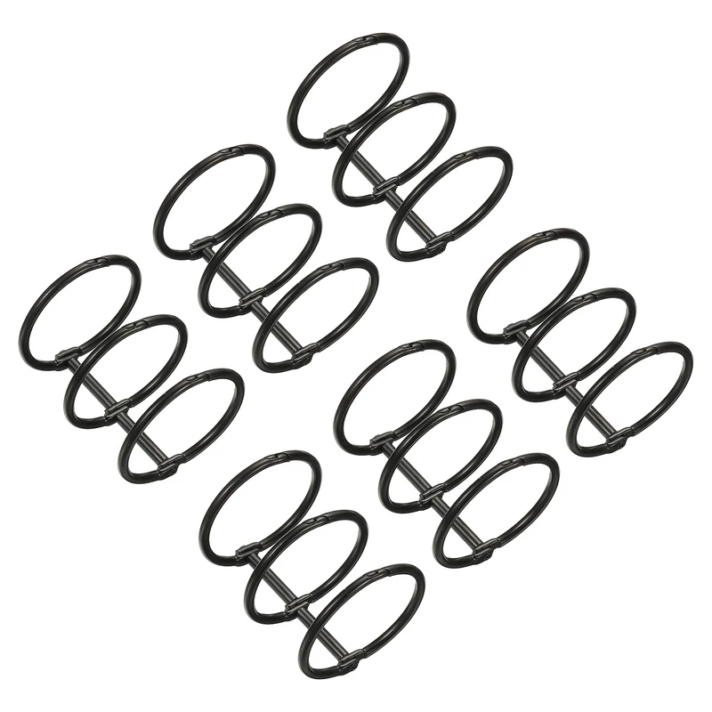 Binder Rings Detachable Metal Book Rings Office Loose Leaf Ring Circle for Desk Calendar Photo Album