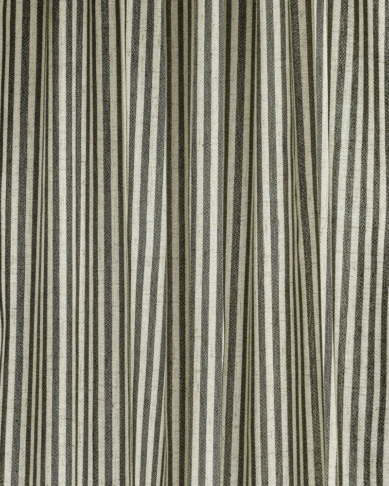 Milo Linen Blend Striped Fabric Swatches