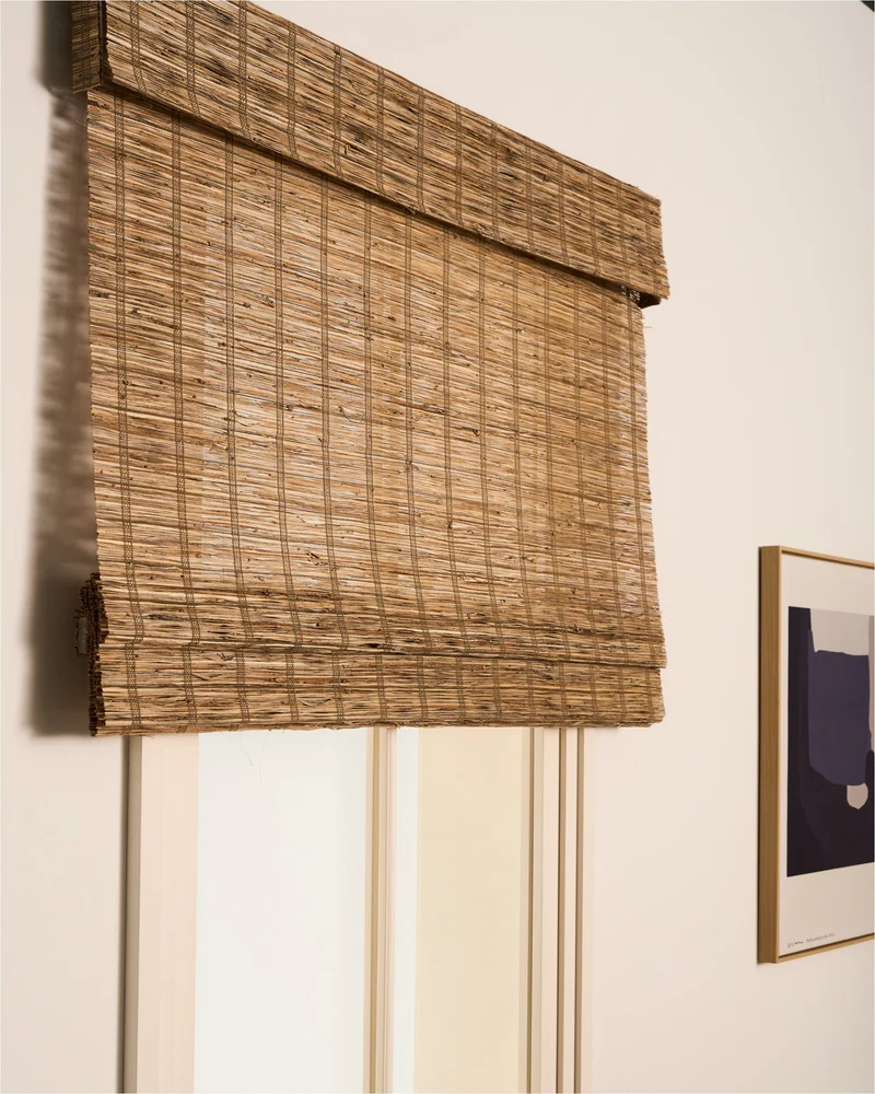 Rumi Jute Motorized Woven Shade - Straw