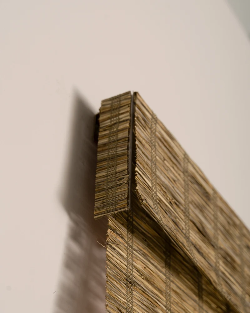 Rumi Jute Motorized Woven Shade - Straw