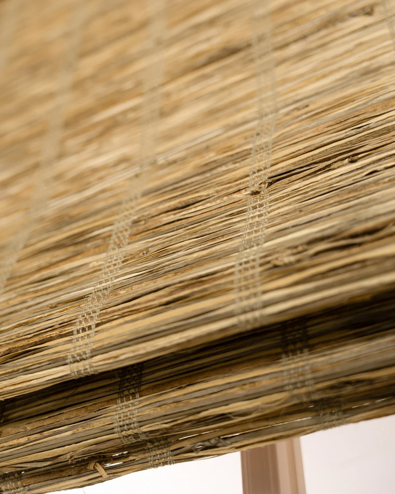 Rumi Jute Motorized Woven Shade - Straw