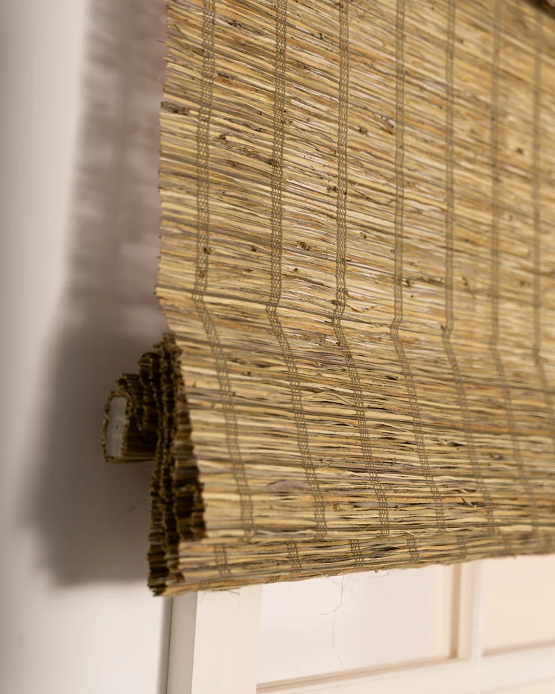Rumi Jute Motorized Woven Shade - Straw
