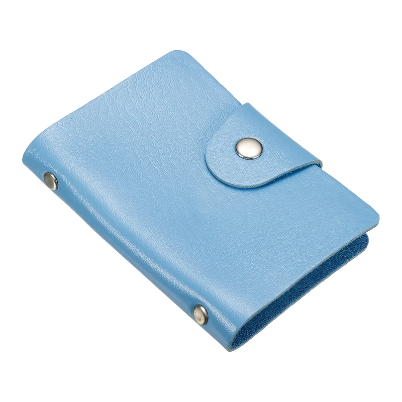 Credit Card Holder, Wallet Leather Purse Business Cards Storage Organizer Protector with Card Slot