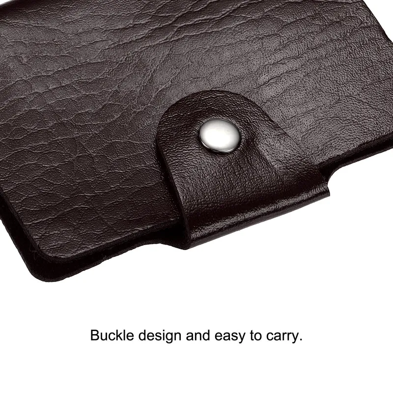 Credit Card Holder, Wallet Leather Purse Business Cards Storage Organizer Protector with Card Slot