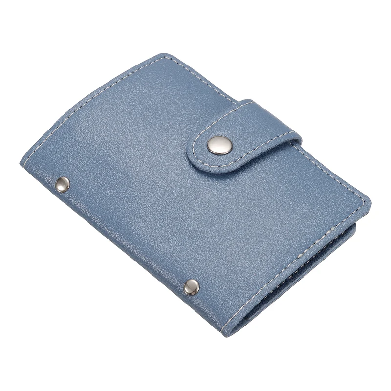 Credit Card Holder, Slim Wallet Leather Purse Business Cards Storage Organizer Protector with Slot