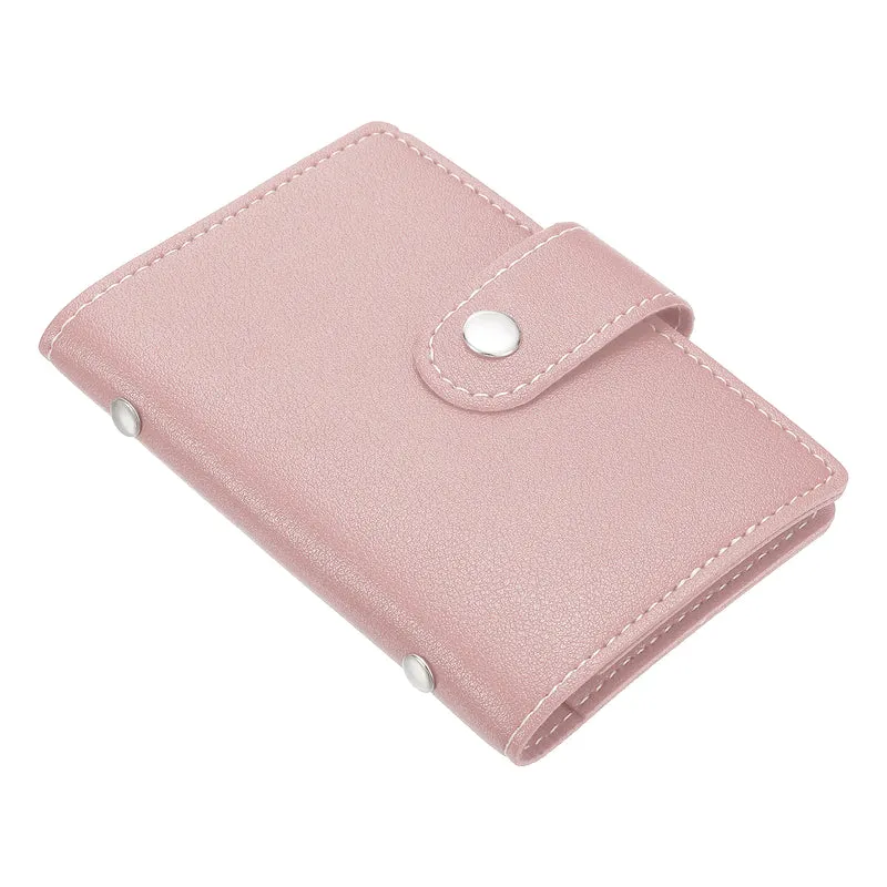 Credit Card Holder, Slim Wallet Leather Purse Business Cards Storage Organizer Protector with Slot