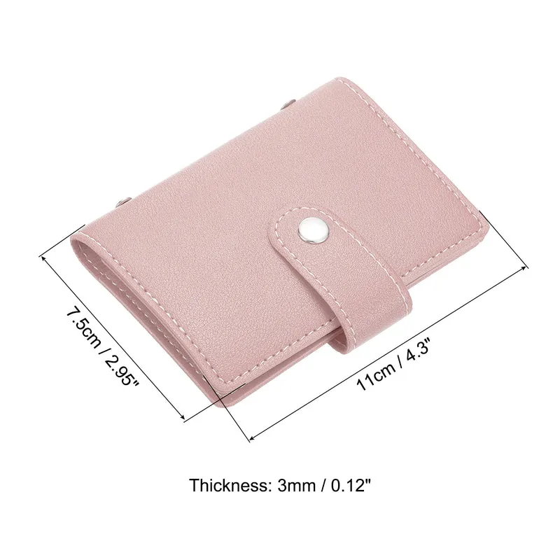Credit Card Holder, Slim Wallet Leather Purse Business Cards Storage Organizer Protector with Slot