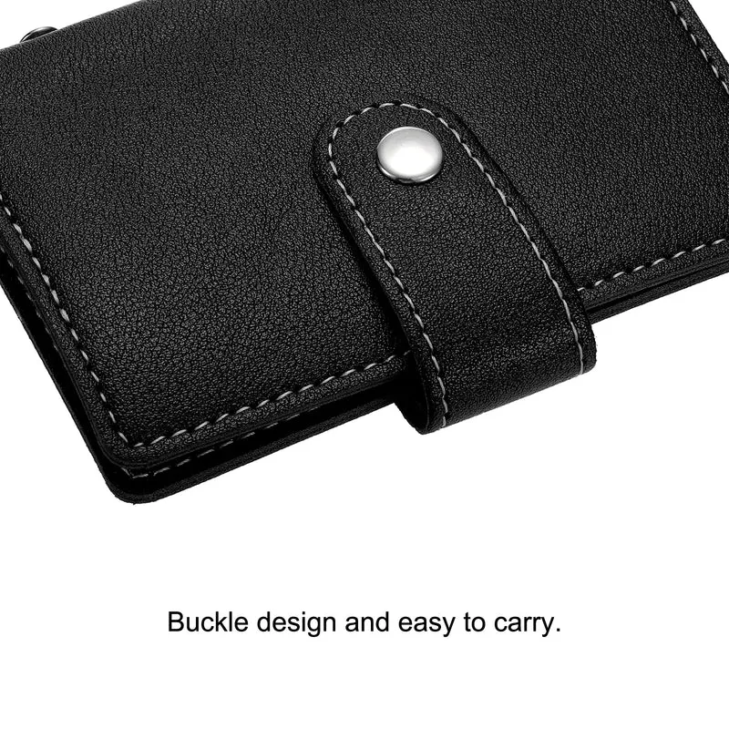 Credit Card Holder, Slim Wallet Leather Purse Business Cards Storage Organizer Protector with Slot
