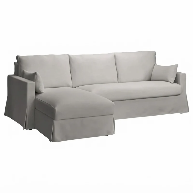 Hyltarp 3-zits met chaise longue links hoes